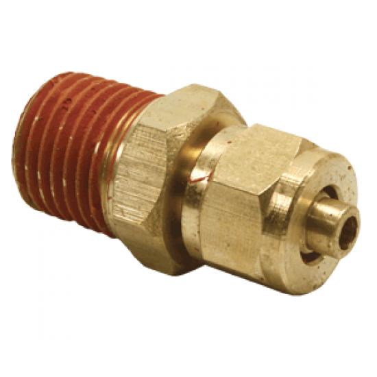 1/4 Male NPT to 1/4 Compression Fitting (for 1/4 Air Line)