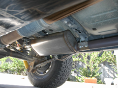 jeep jk muffler cat back system