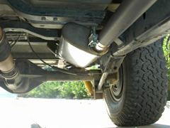 jeep jk wrangler muffler relocation kit